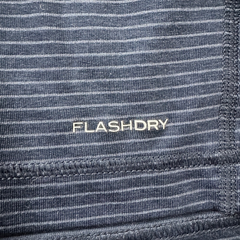 The North Face FlashDry Men’s Blue Stripe Pocket Tee Size M - Picture 4 of 7